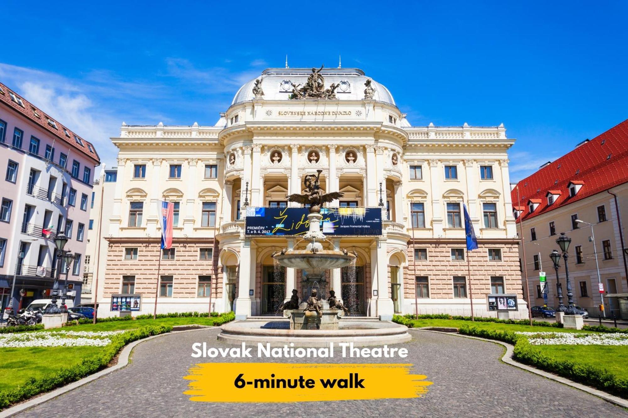 Beautiful Place In Slovakia Bratislava Old Town Center Экстерьер фото